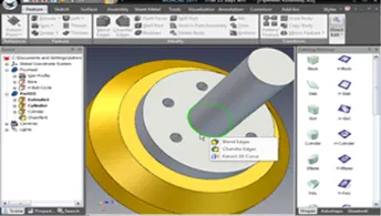 IronCAD Structured 모델링